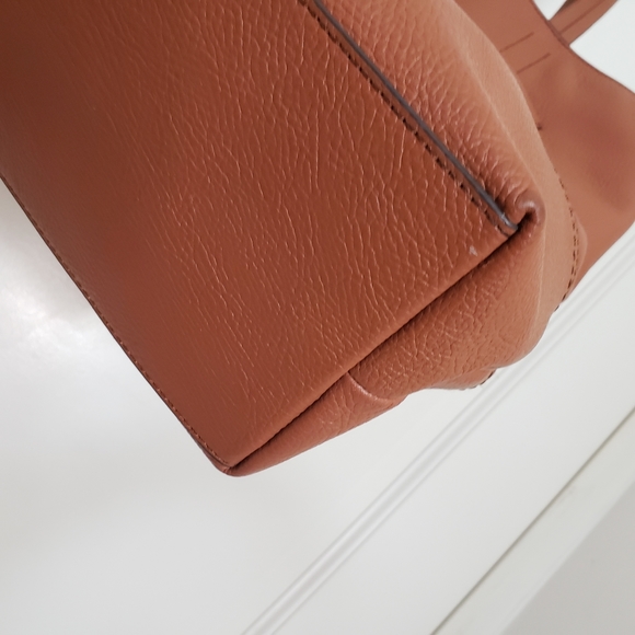 J. Crew Cognac Leather Tote - Picture 8 of 13